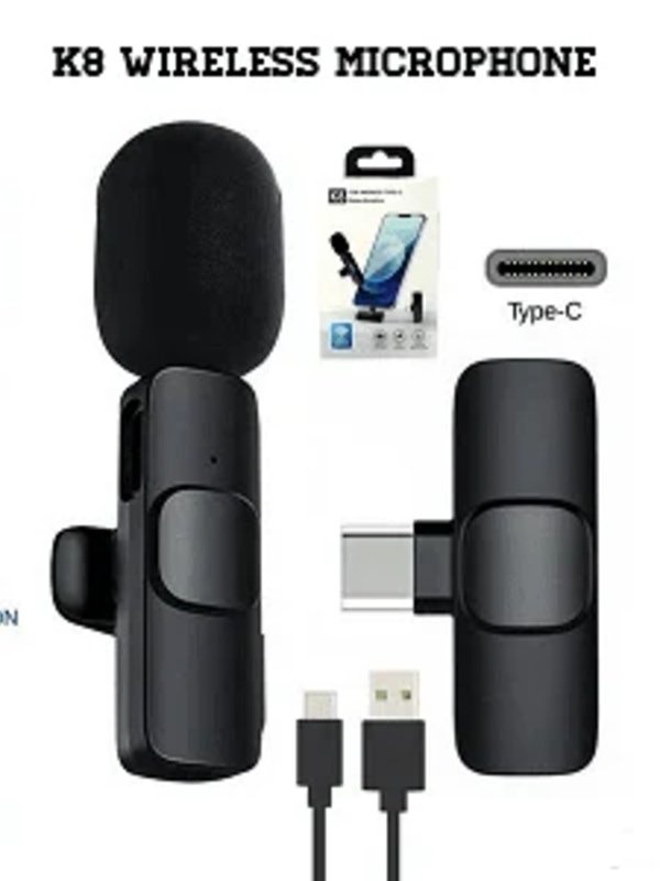 K8 TYPE-C WIRELESS MICROPHONE