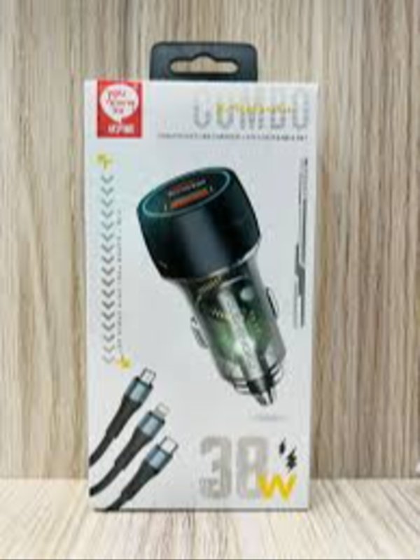 YOUSHENKU Y-62 3in1 CAR CHARGER