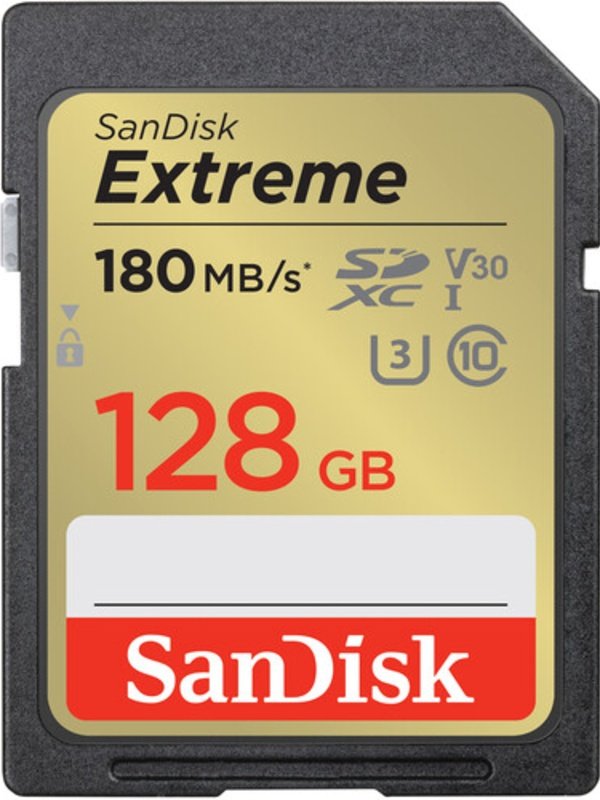 SANDISK 4K CAMERA SD 128GB